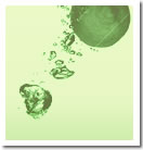 splashing lime